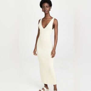 Free People Daniela Low-Back Sweater Midi Dress